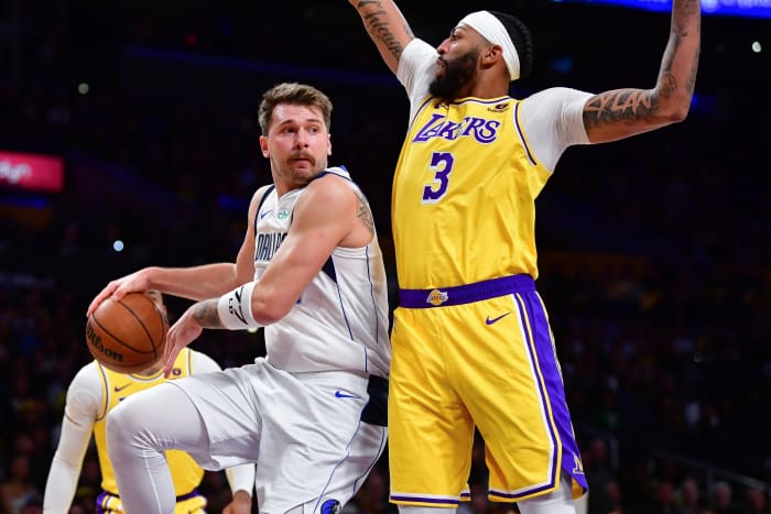 Luka Doncic, Dallas Mavericks, Anthony Davis, Los Angeles Lakers